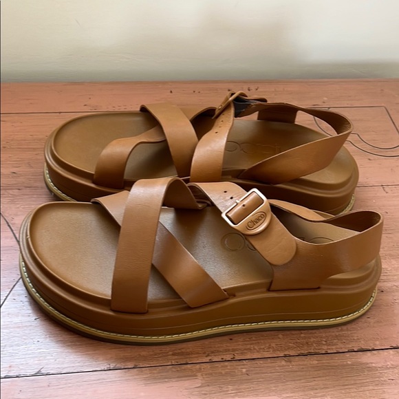 Chaco Townes Sandals in Cashew - Picture 4 of 11